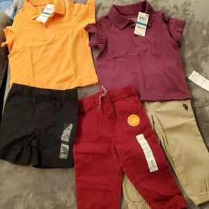 Box of brand new boys clothes 18-24 months